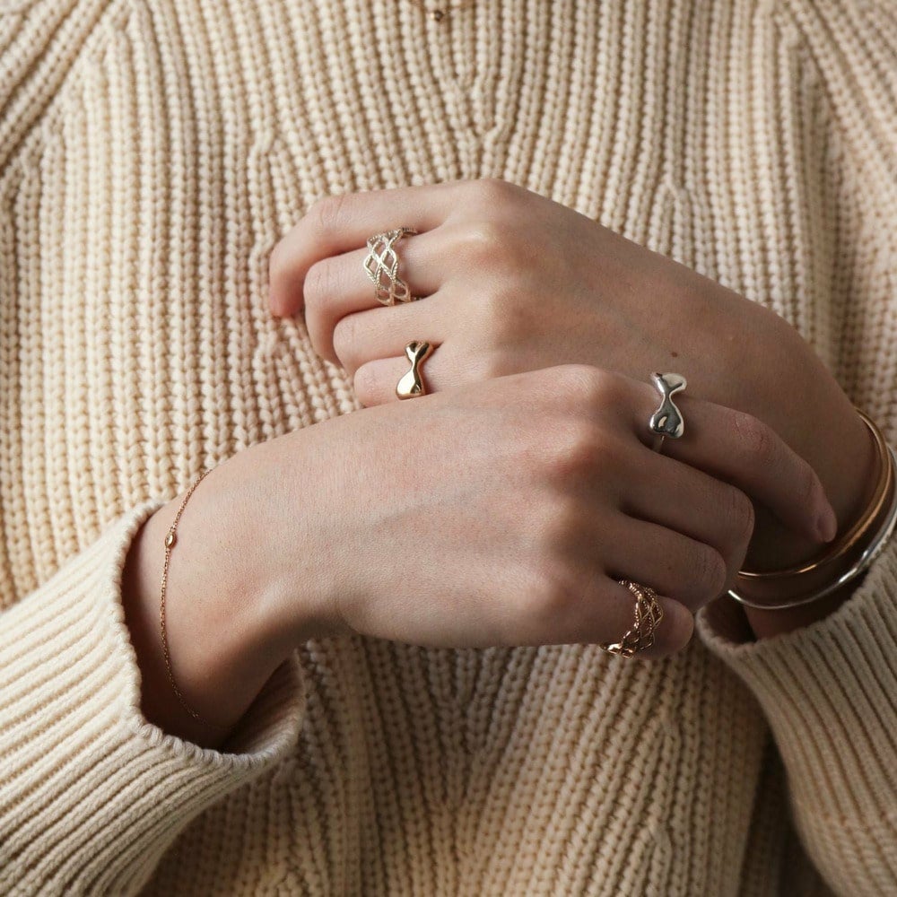 シルバーリボンリング｜リング｜ノジェス 公式オンラインストア