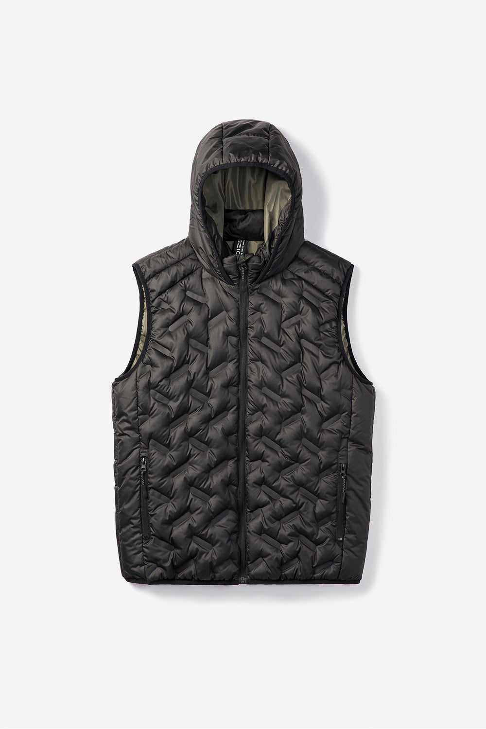 Jaxon Short Length Quilted Vest | Noize