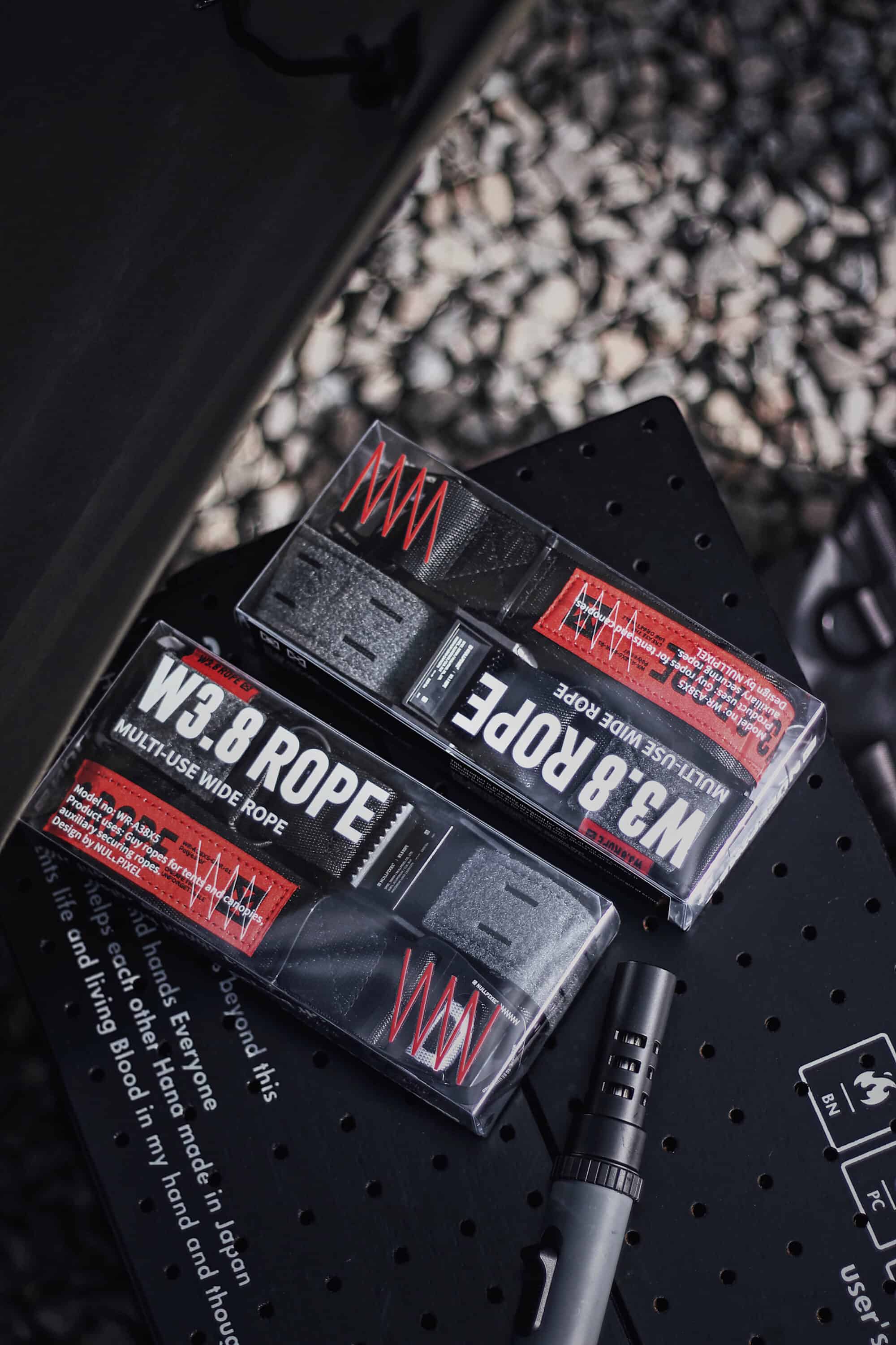 テント・タープ NULLPIXEL W3.8 ROPE BLACK EDITION テント・タープ