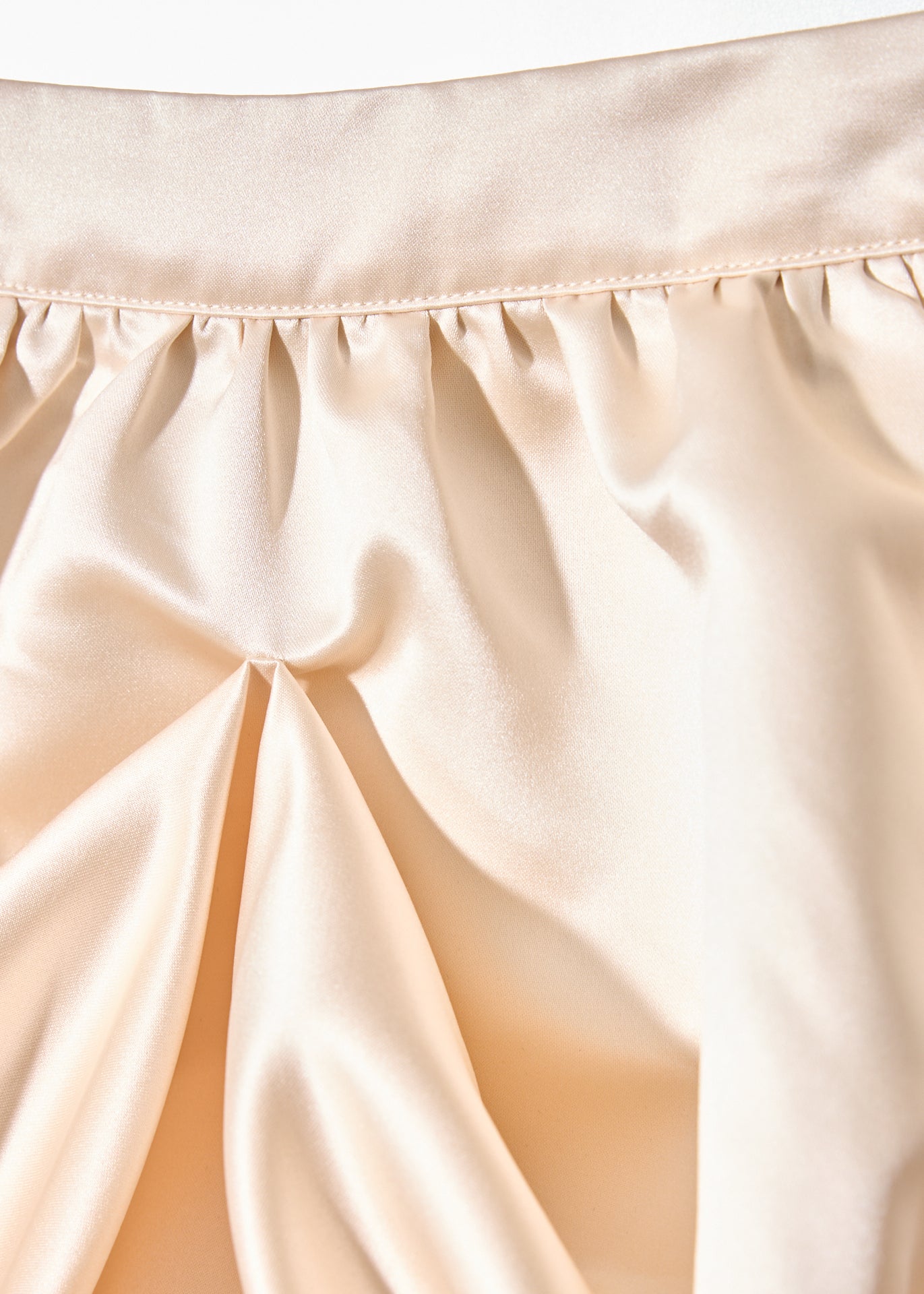 drape mini skirt – NOTRE émor