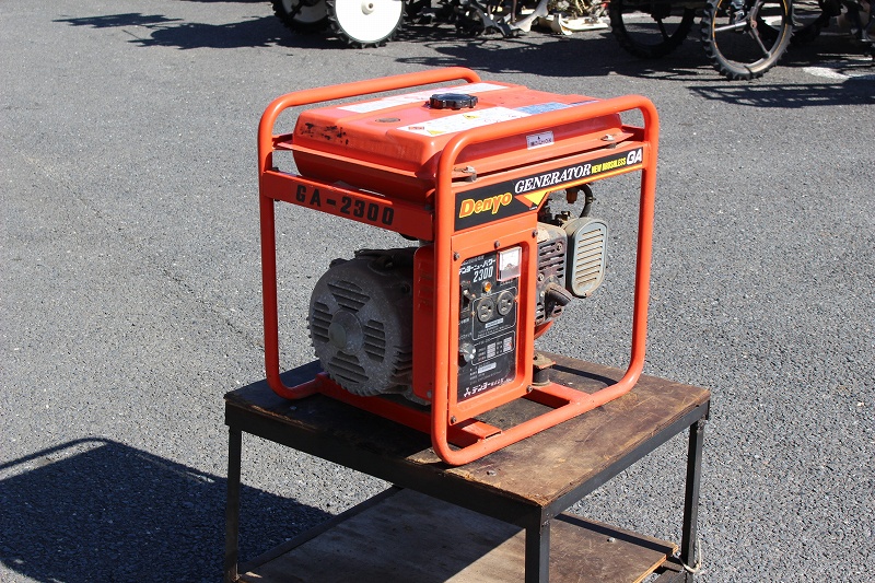 Denyo GENERATOR GA-2305 デンヨー ニューパワー 発電機 GA-2305
