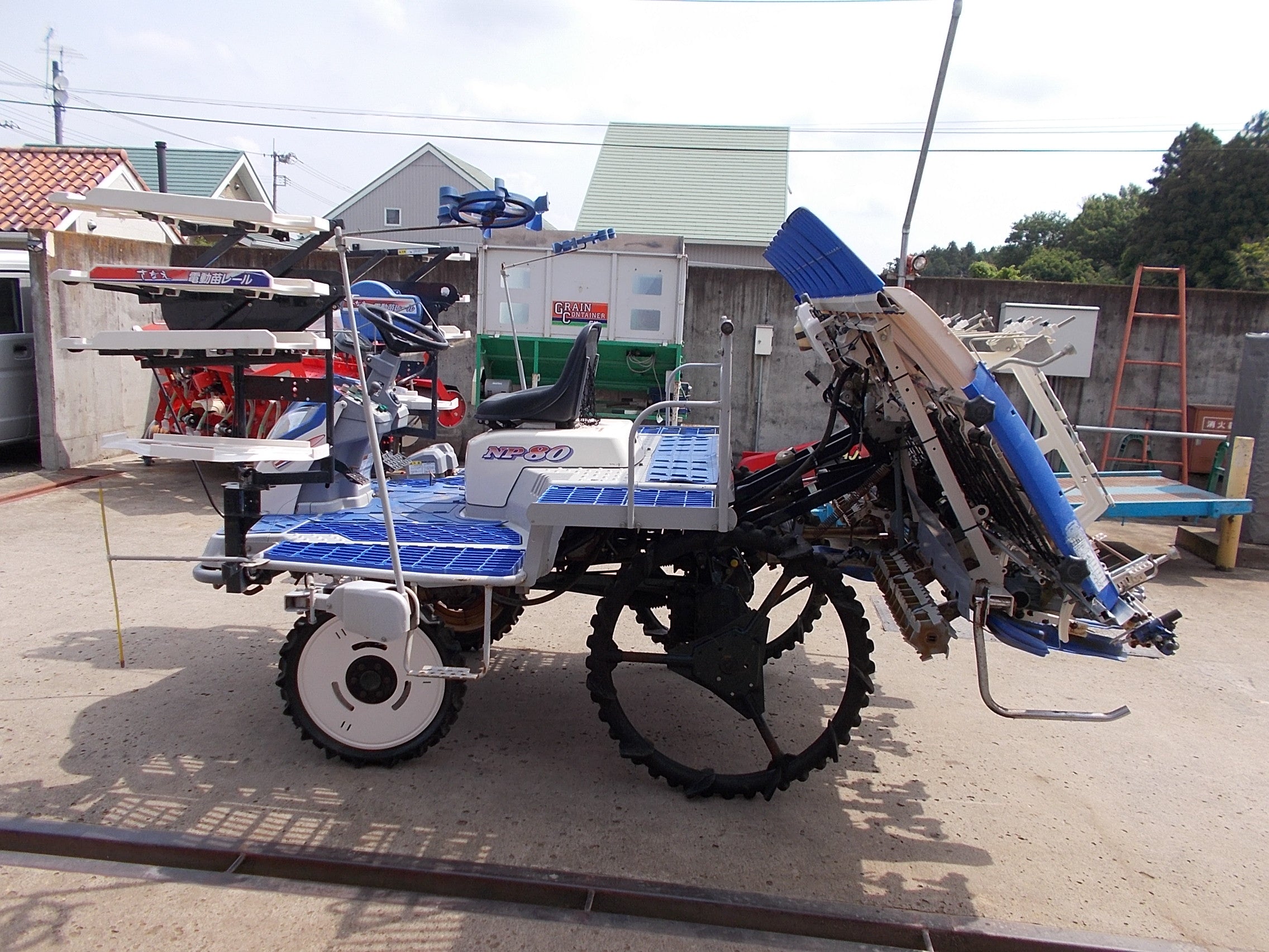 イセキ 中古 田植機 NP80D-L8 8条 ディゼルエンジン – 農キング