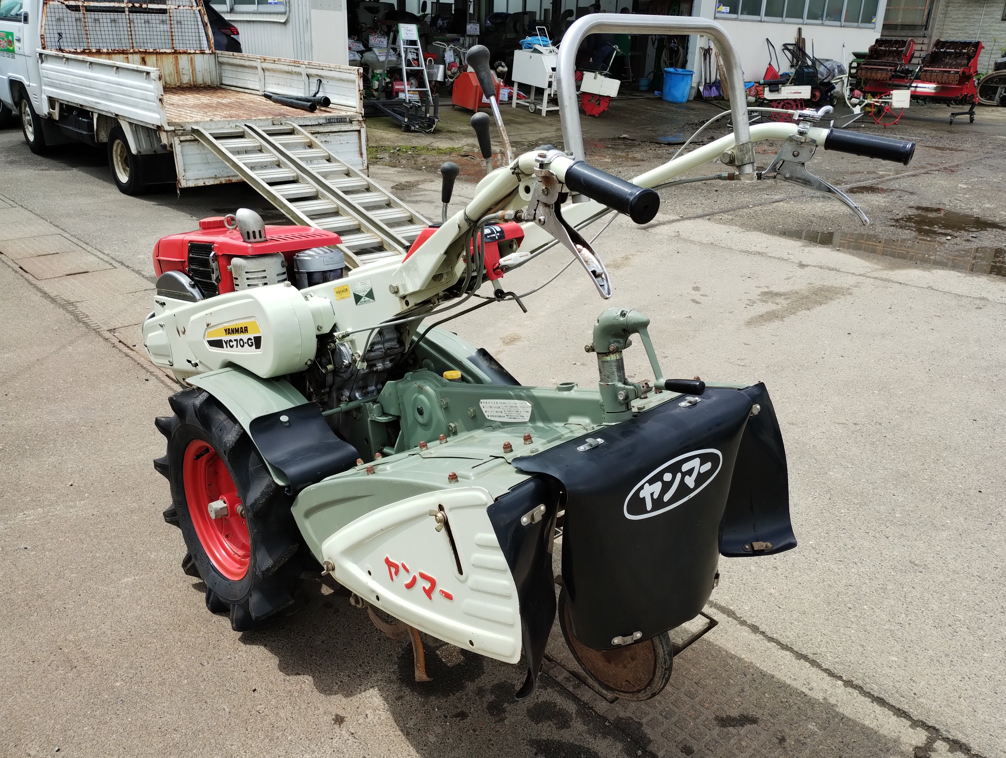 ヤンマー 中古 ディーゼル耕耘機 YC70-G – 農キング