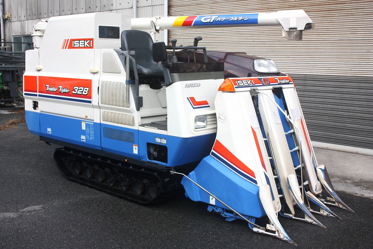 イセキ コンバイン 3条刈 HF328G 28馬力 850L グレンタンクの買取実績