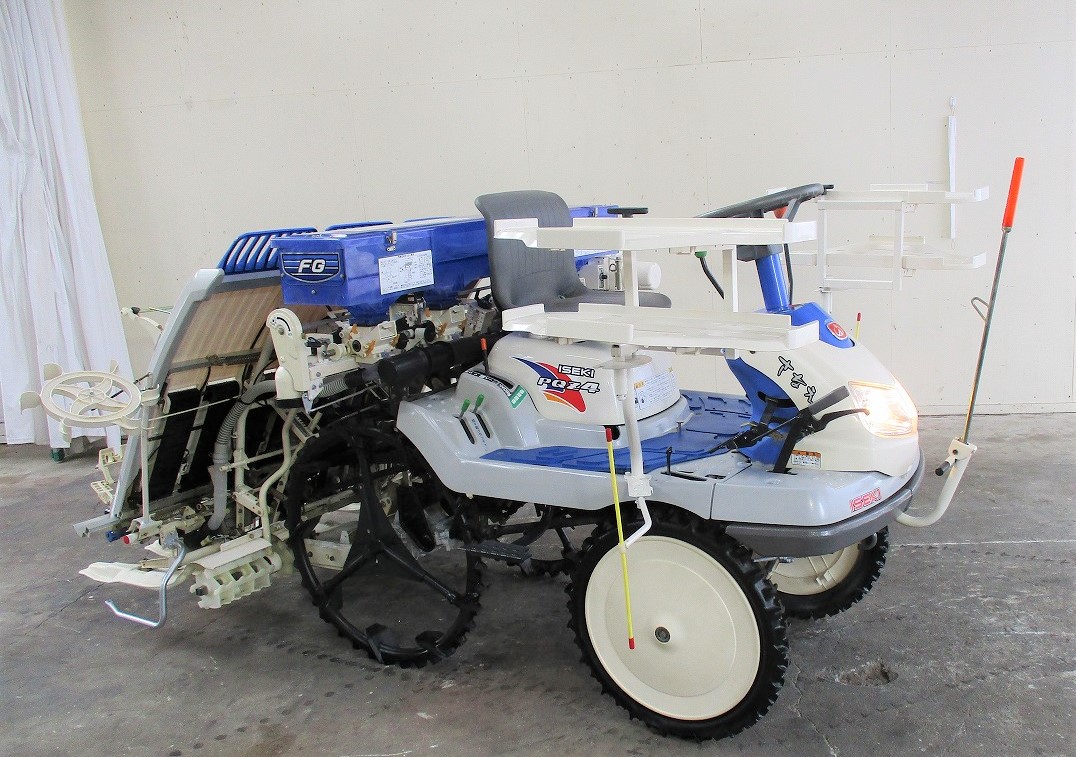 イセキ 4条植え田植機 PQZ4-DULの買取実績！農機具の高価買取なら