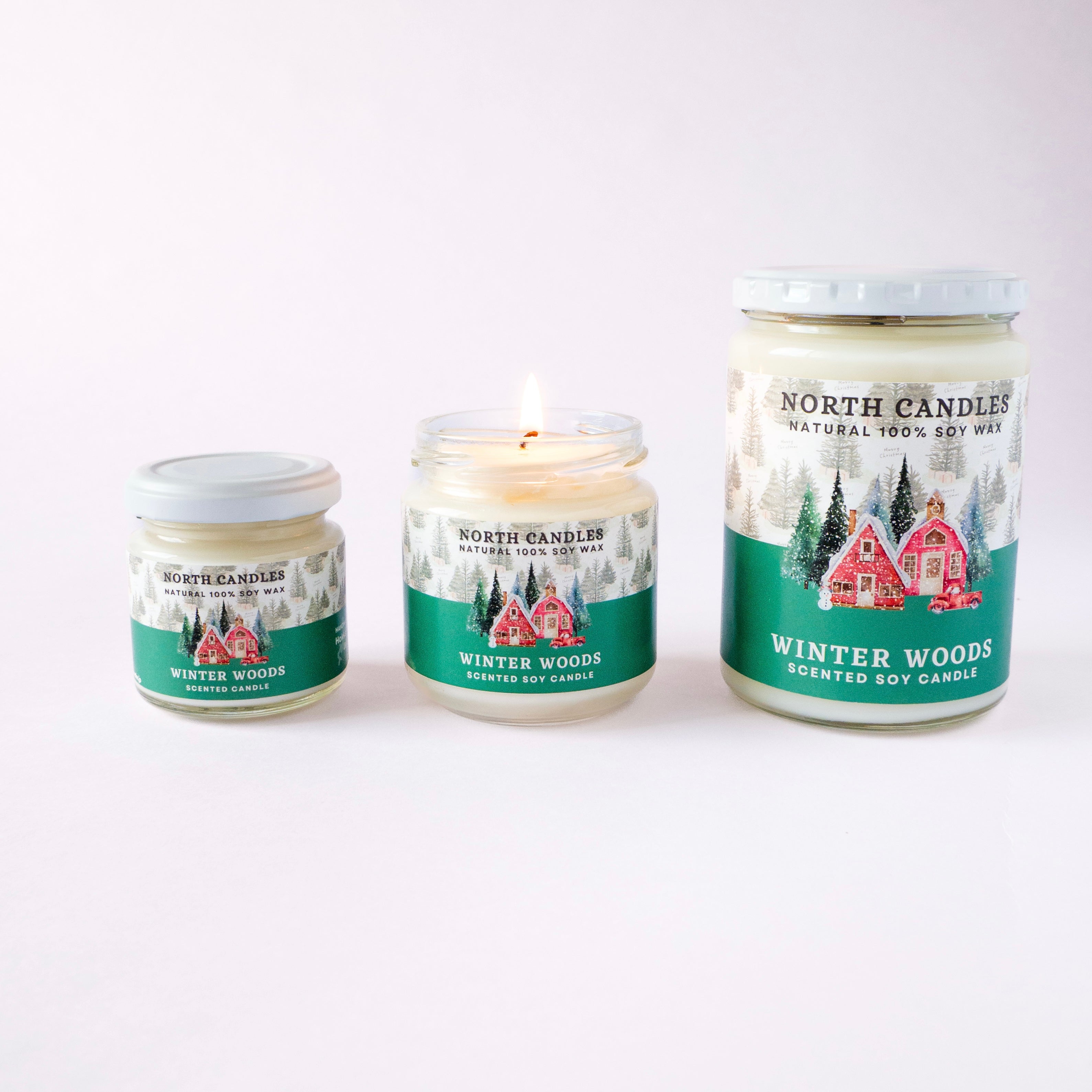 Northcandle small クリスマスセット11個 クリスマスキャンドル6種お得