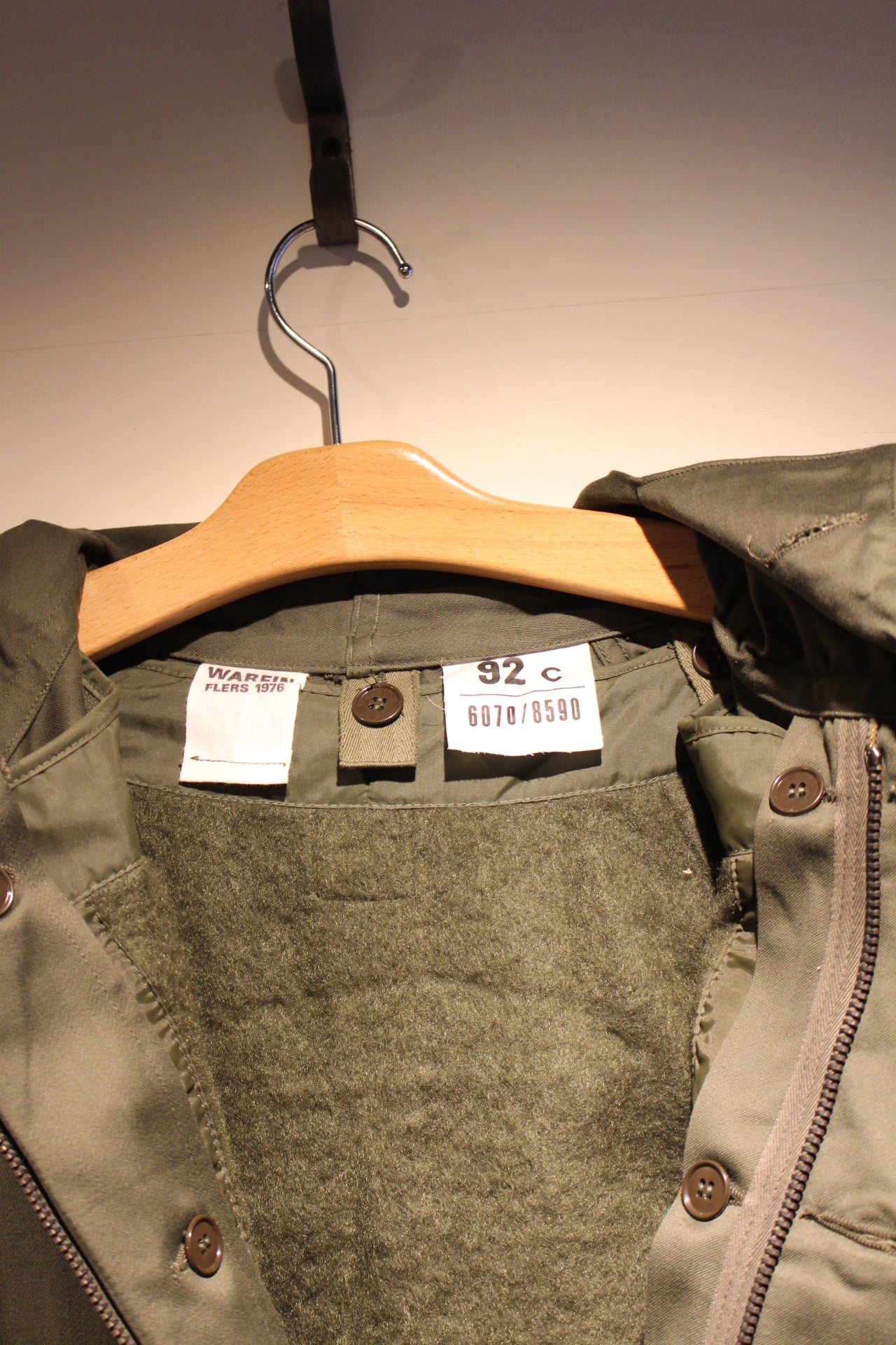 デッドストック フランス軍 M-64 フィールドパーカー＜ライナー付き