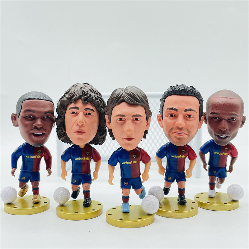 Soccerwe 2009 FCB Soccer STAR Dolls Samuel Eto'o Figures-soccerwe