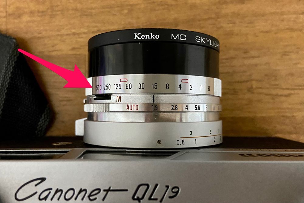 Canon キヤノネットQL19 フィルムカメラの使い方。