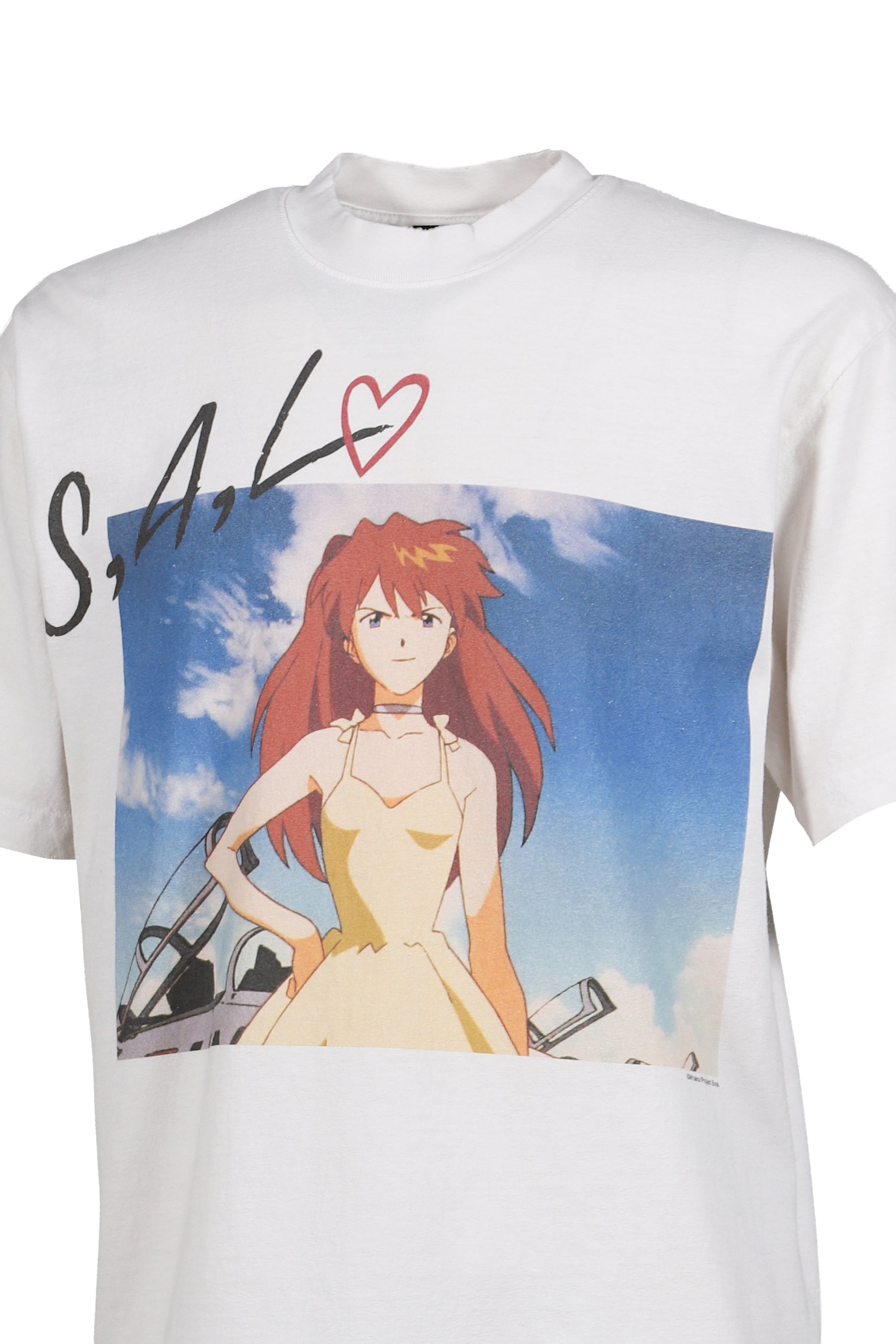 EVANGELION:95 エヴァンゲリオン FW25 0041 T-SHIRT / WHT - NUBIAN