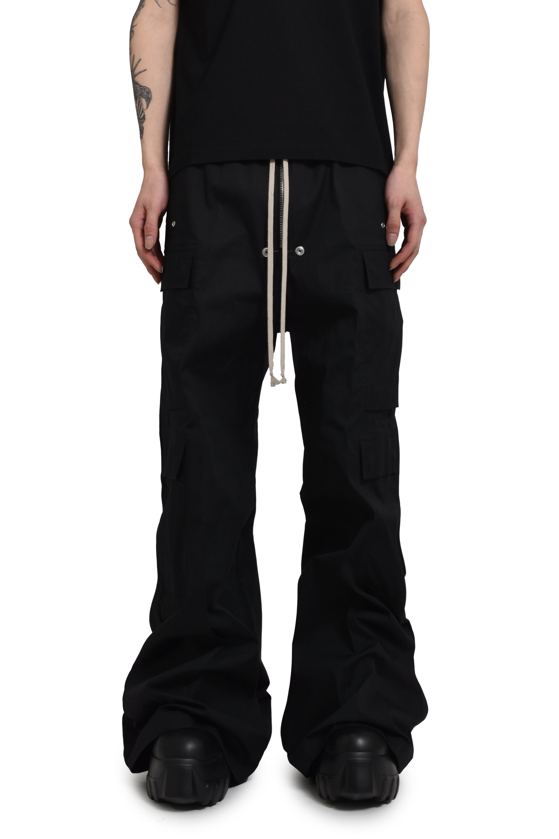 Rick Owens リックオウエンス SS25 CARGOBELAS / BLK - NUBIAN