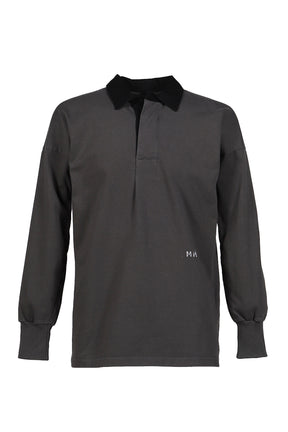 Maison Margiela メゾン マルジェラ SS25 POLO SHIRT / ANTHRACITE