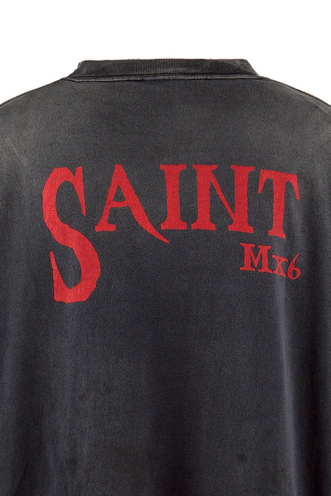 SAINT Mxxxxxx × The Lost Boys SS25 LB_SS TEE /LOSTBOYS / BLK - NUBIAN