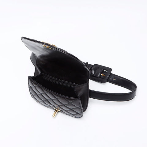 シャネル CHANEL ココマーク ラムスキン 70/28 1990年代 ウエスト