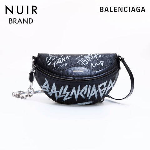 バレンシアガ BALENCIAGA グラフィティ スーベニア ボディバッグ