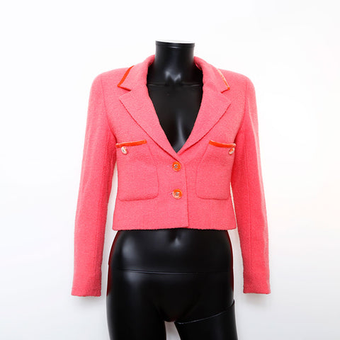 シャネル CHANEL Size36 ウール ココボタン 96P ココマーク スカート