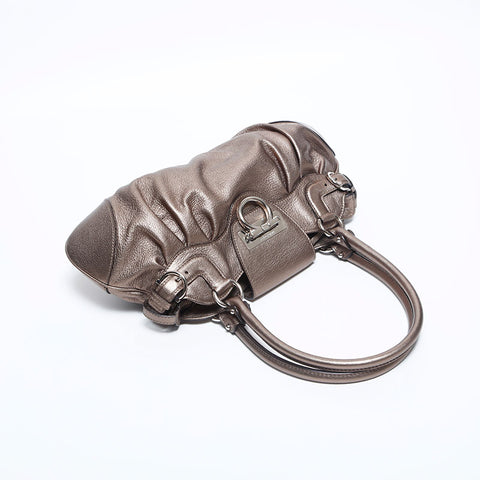 サルヴァトーレフェラガモ Salvatore Ferragamo ガンチーニ シルバー