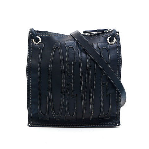 ロエベ LOEWE アナグラムロゴ サコッシュ ショルダーバッグ ブラック