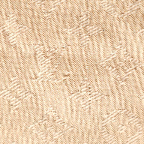 ルイ・ヴィトン LOUIS VUITTON モノグラム シルク スカーフ ベージュ