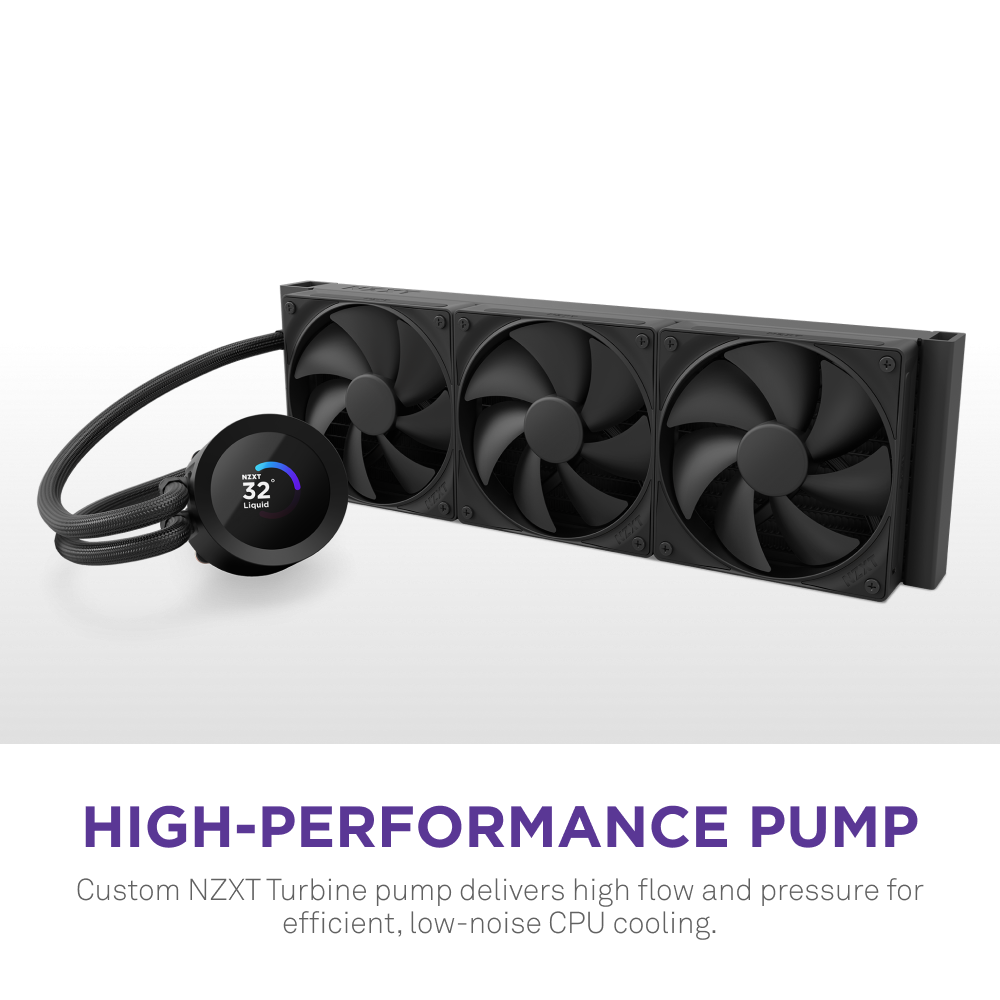 NZXT | Kraken Plus 360 | 360mm AIO Liquid Cooler