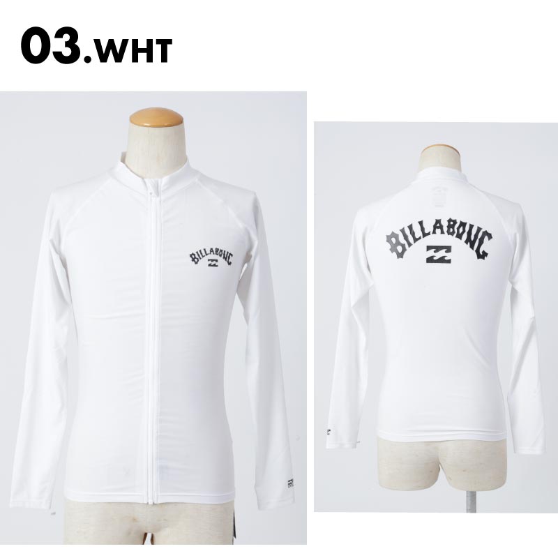 倉庫一掃大SALE] BILLABONG/ビラボン メンズ 長袖 ジップ ラッシュ