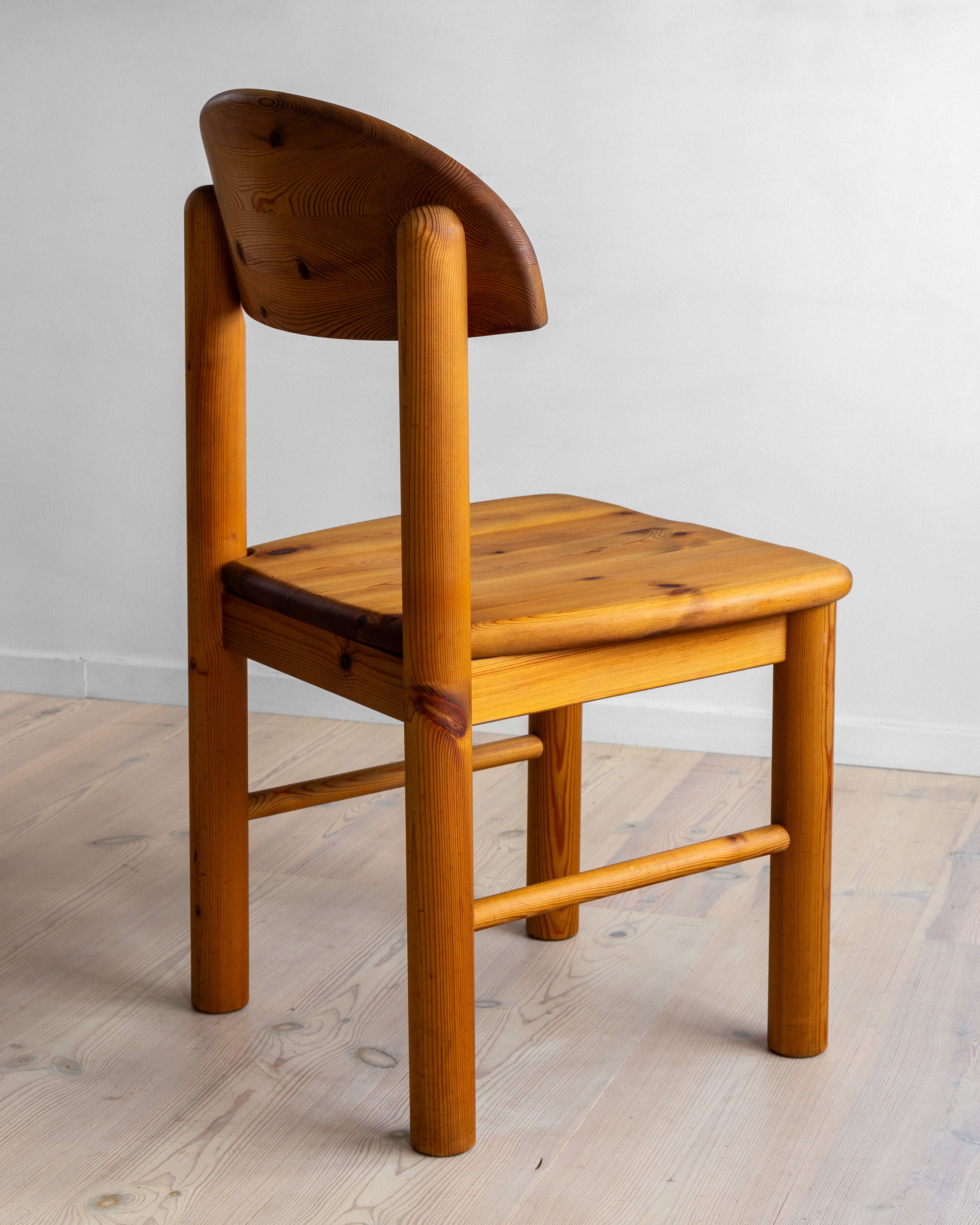 4 Pine Chair Rainer Daumiller Denmark 1970s | The Oblist