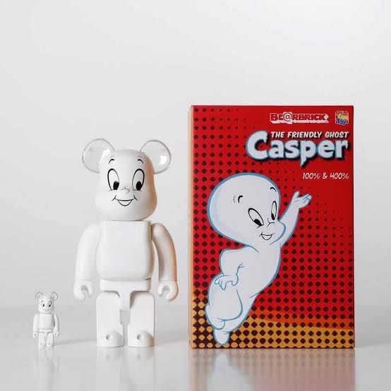 พร้อมส่ง] Bearbrick Casper 400% + 100% Be@rbrick ของใหม่ | LINE
