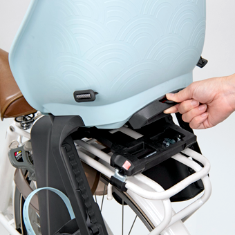 Iki リヤシート(キャリヤ取付金具付) ERBC-001 - OGKオンラインストア