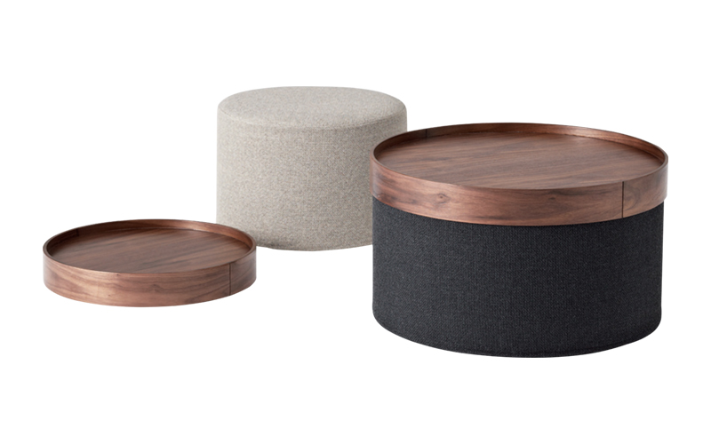 一石三鳥！ テーブルが変身する…話題の【アクタス】ドラムス パフって