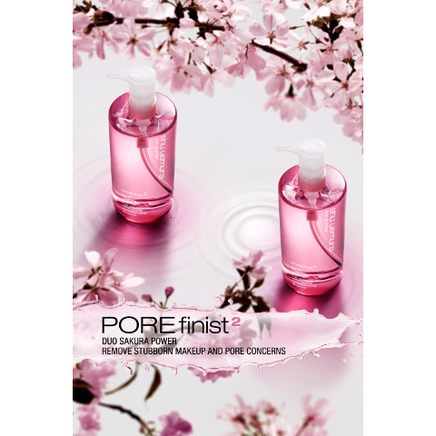 サクラの成分で【毛穴レス】な美肌へ導く、シュウ ウエムラの新商品2種