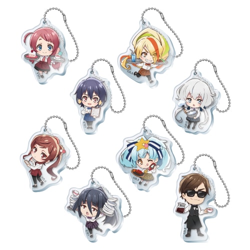 ミニキャラアクリルキーホルダー（全8種ランダム）」 [画像ギャラリー
