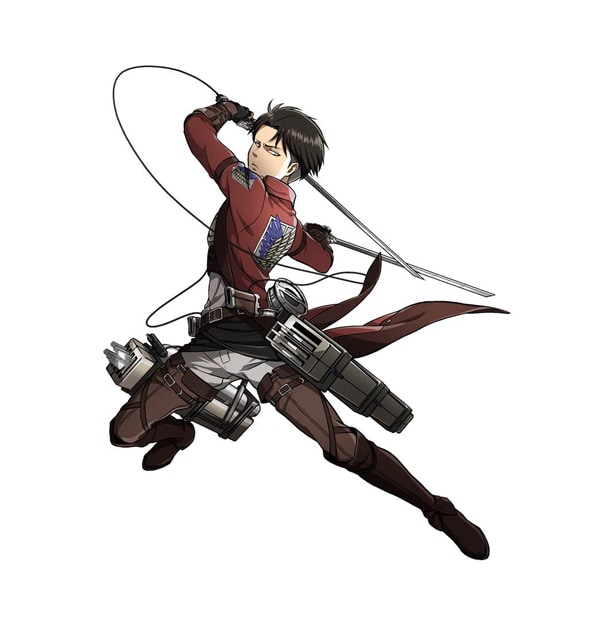 リヴァイの描き下ろしイラスト。(c)諫山創／講談社 (c)S&P・SKS