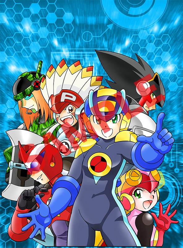 ロックマンエグゼ」新作描き下ろし3本収録の1冊、複製原画や冊子付きの