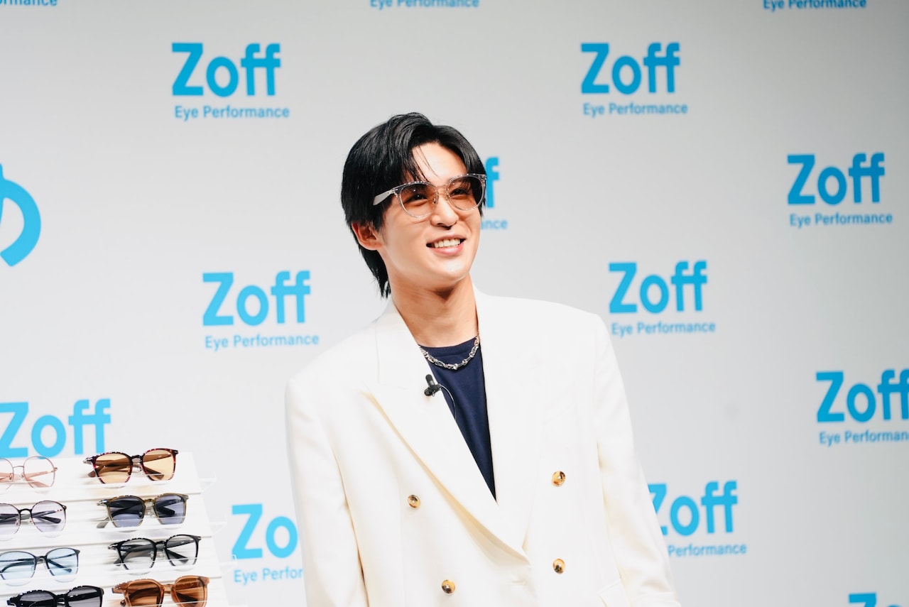 目黒蓮がZoffグローバルアンバサダー就任、サンカットグラスで知った