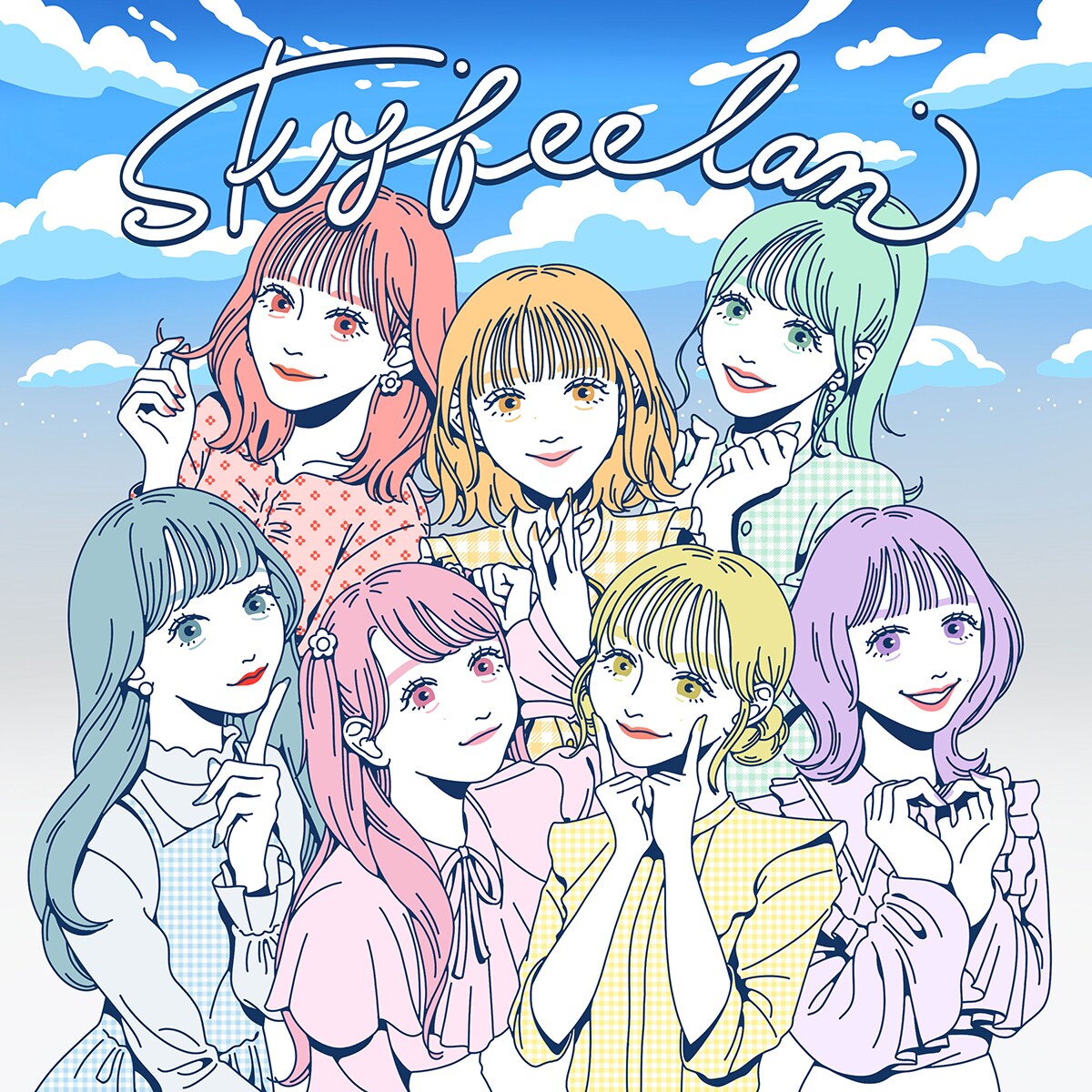 FRUITS ZIPPERが4作連続で新曲リリース、第1弾はメンバーのツイートを