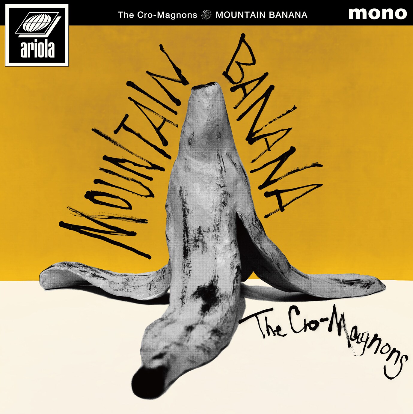 ザ・クロマニヨンズ、ニューアルバム「MOUNTAIN BANANA」のジャケット