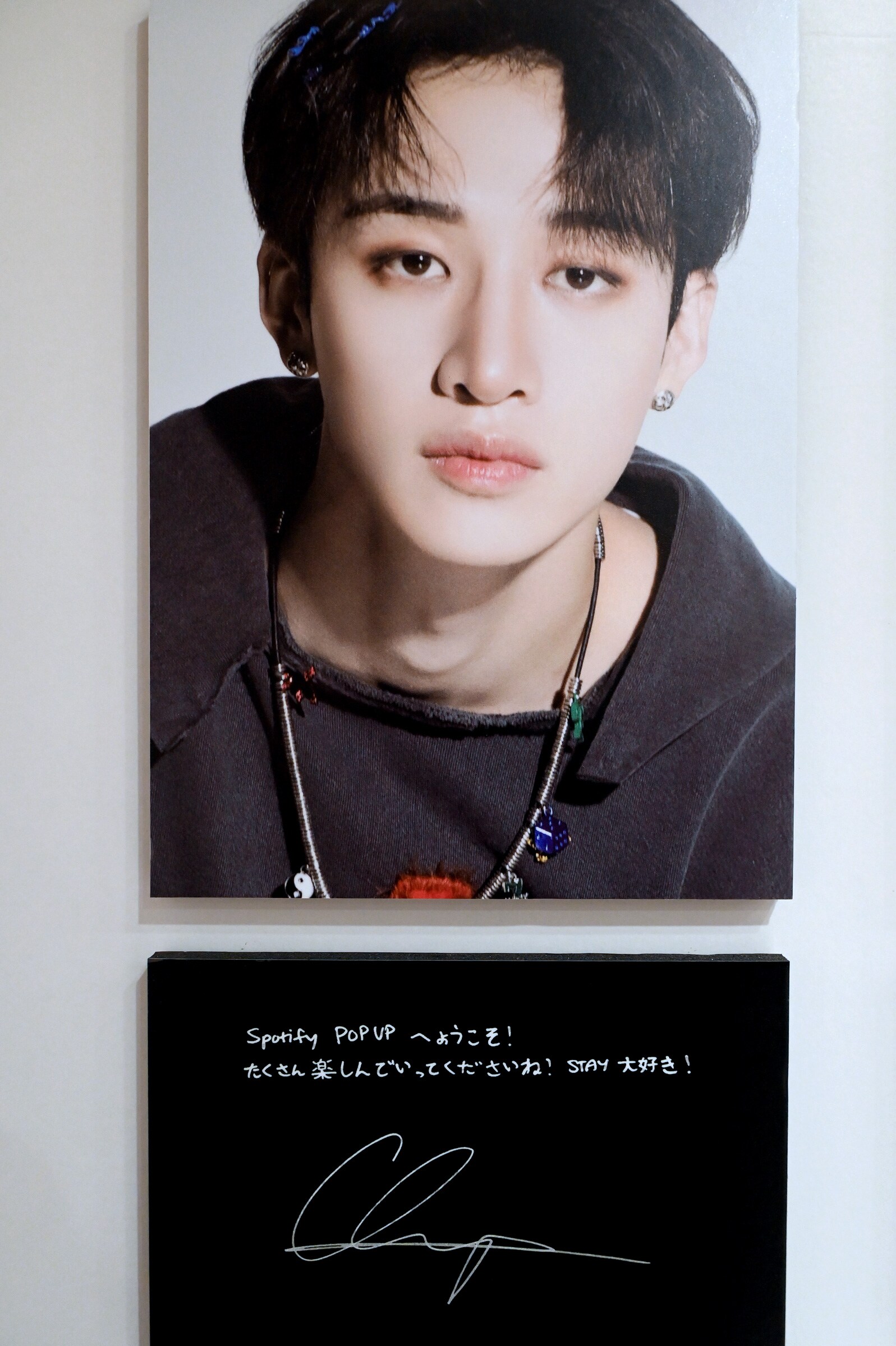 StrayKids fc ハン 直筆サイン入りチェキ StrayKids HAN ハン 直筆