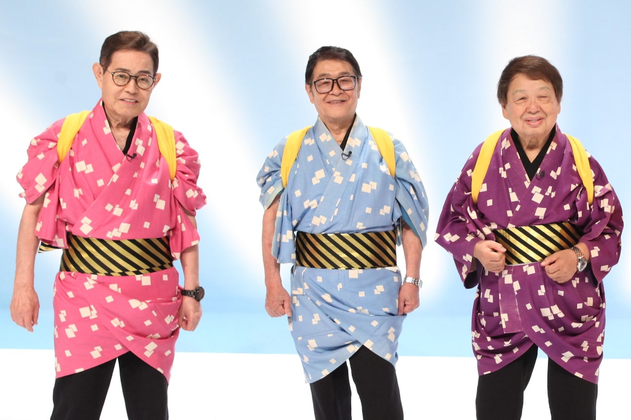 ドリフ大爆笑」オープニングテーマを加藤茶、高木ブー、仲本工事が