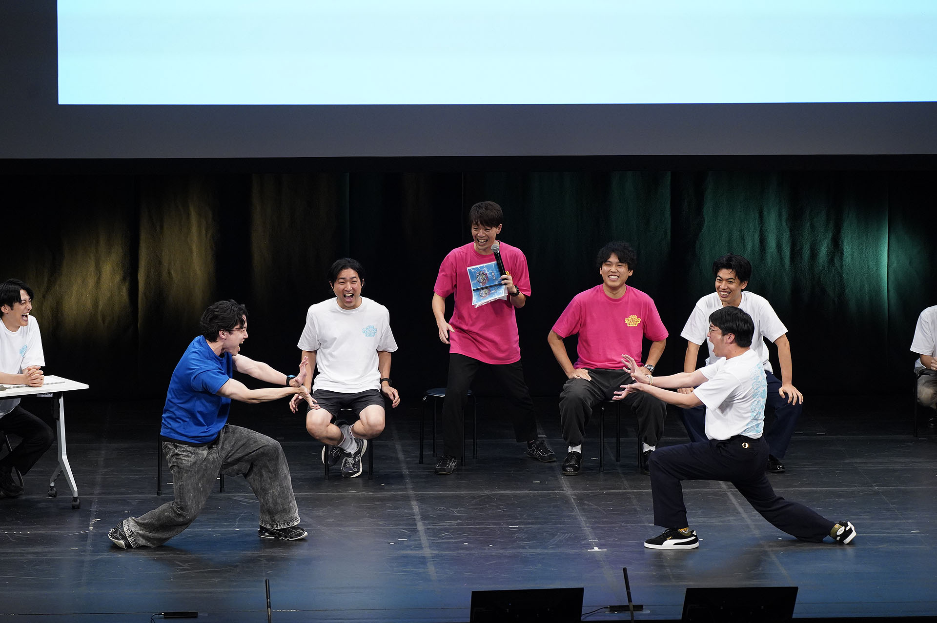 ナイチンゲールダンス・ヤスとさや香・新山がかめはめ波を打ち合う