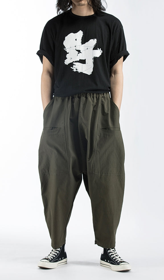 Men's Sarouel Wide Leg Trousers Japanese – Ofelya Boutique