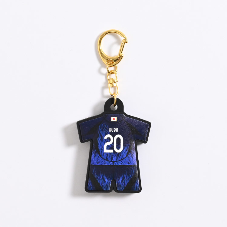 SALE】プレーヤーズユニ型ラバーキーホルダー2024(SAMURAI BLUE