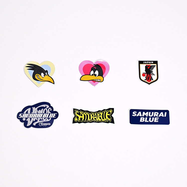 ステッカー6枚セット(SAMURAI BLUE) INNOCENT LINE | JFA STORE | 日本