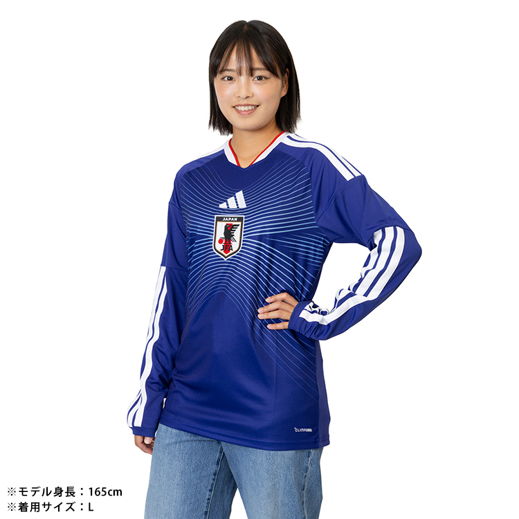 アディダス サッカー日本代表 2026 ホーム レプリカ ユニフォーム 長袖