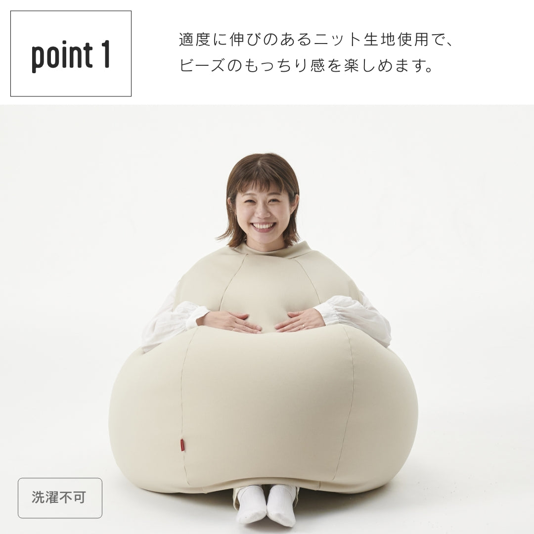 ハナロロ＞ 【日清×阪神タイガース】着るビーズクッションLサイズ 着る