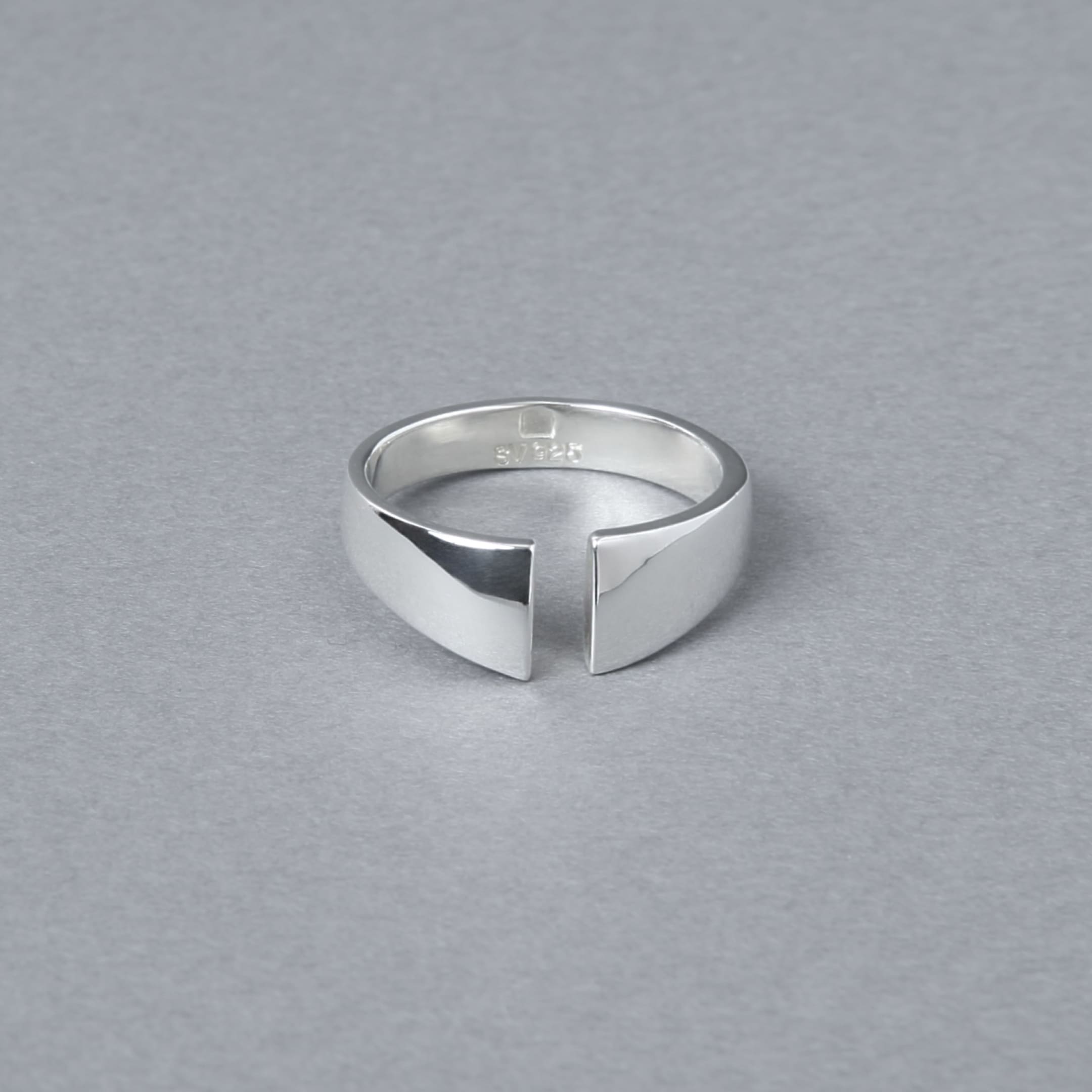 PRY Double Crafted Edge Ring 11号 シルバー925 PRY Double Crafted