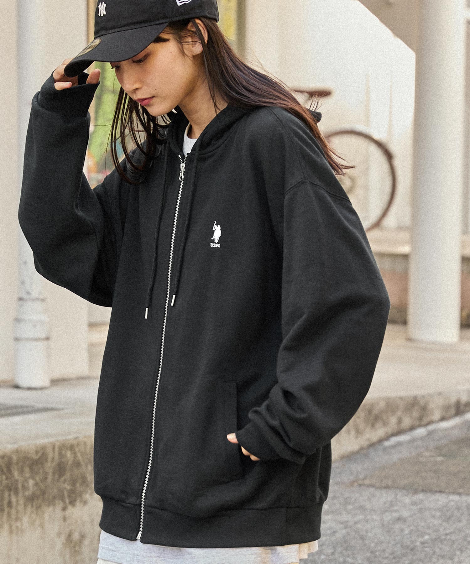 U.S. POLO ASSN. /ユーエスポロアッスン 別注 ワンポイント刺繍ロゴ