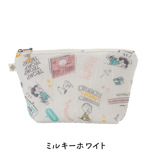 おかいものSNOOPYオリジナル】白雪友禅ポーチ/Sound