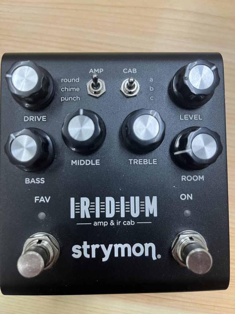 strymon iridium]すべてのギタリストにおススメのアンプシュミレーター