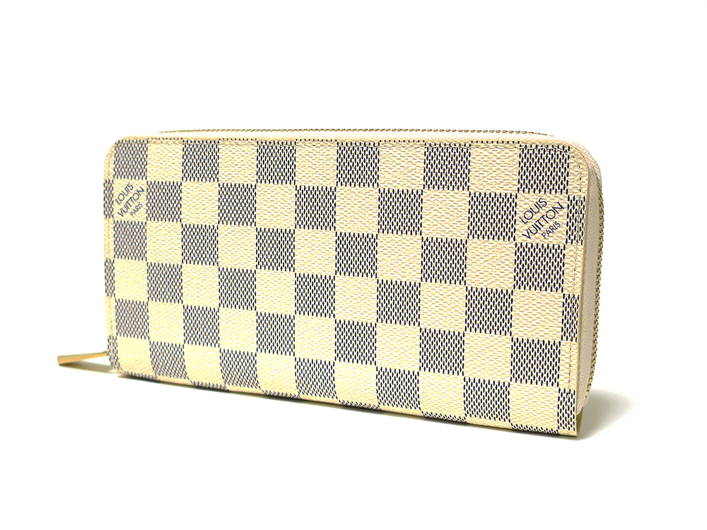 ルイヴィトン ダミエ アズール ジッピー・ウォレット 長財布 N60019