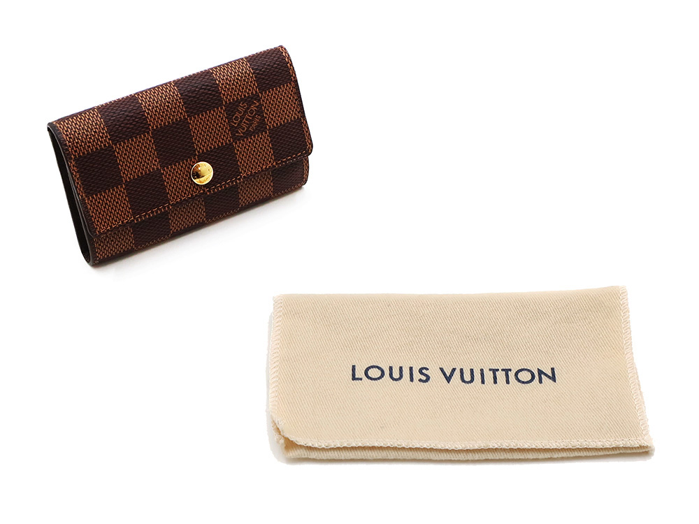 ルイヴィトン ダミエ エベヌ ミュルティクレ6 キーケース6連 N62630